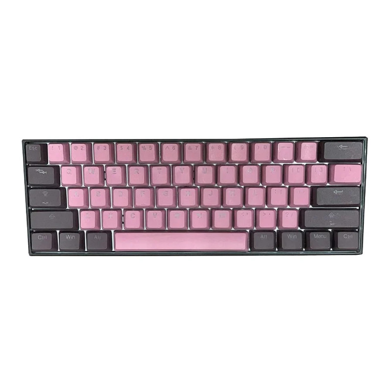 Tai-Hao 116 Key PBT Keycaps - Lavender/Chocolate - أكسسوار لوحة مفاتيح